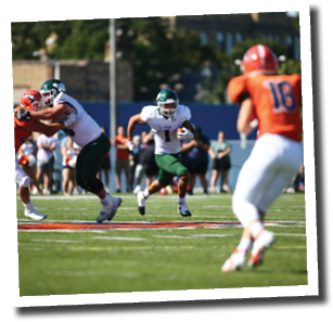 NCAA Football: Illinois Wesleyan Titans at Carroll Pioneers  (Photo by Jimmy Naprstek Kodiak Creative)