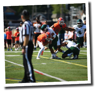 NCAA Football: Illinois Wesleyan Titans at Carroll Pioneers  (Photo by Jimmy Naprstek)