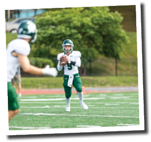 Illinois Wesleyan dropped to 0-3 on the year following a 62-35 defeat to Carthage on Saturday, September 25, 2021  (Photo by Jimmy Naprstek Kodiak Creative)