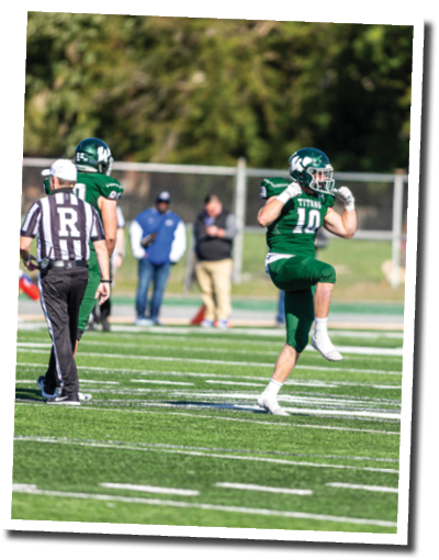 Illinois Wesleyan moved to 2-4 this season following a 14-0 shutout against Millikin on Saturday, October 16 at Tucci Stadium  (Photo by Jimmy Naprstek Kodiak Creative )