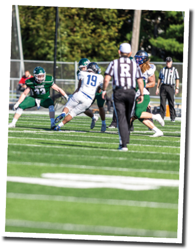 Illinois Wesleyan moved to 2-4 this season following a 14-0 shutout against Millikin on Saturday, October 16 at Tucci Stadium  (Photo by Jimmy Naprstek Kodiak Creative )