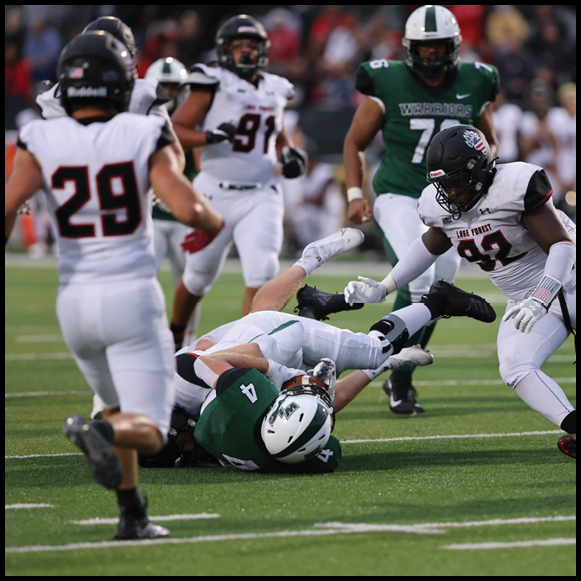 Football: Wisconsin Lutheran College Warriors vs  Lake Forest College Foresters