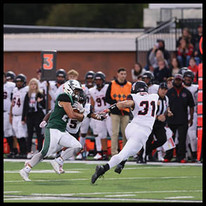 Football: Wisconsin Lutheran College Warriors vs  Lake Forest College Foresters