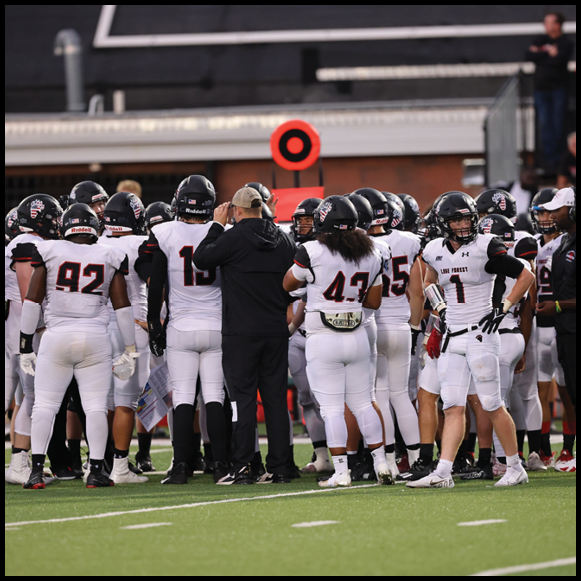 Football: Wisconsin Lutheran College Warriors vs  Lake Forest College Foresters
