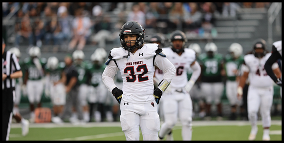 Football: Wisconsin Lutheran College Warriors vs  Lake Forest College Foresters