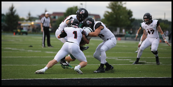 Football: Wisconsin Lutheran College Warriors vs  Lake Forest College Foresters