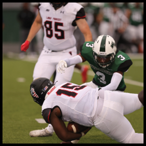 Football: Wisconsin Lutheran College Warriors vs  Lake Forest College Foresters