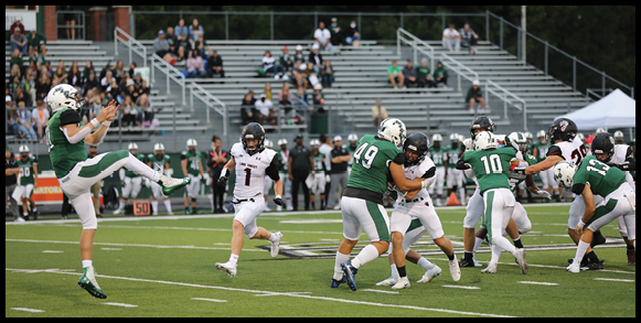 Football: Wisconsin Lutheran College Warriors vs  Lake Forest College Foresters