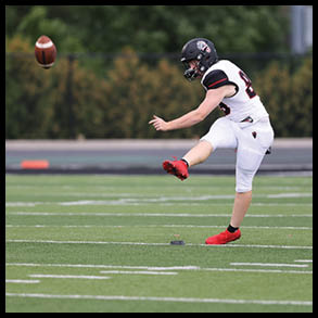 Football: Wisconsin Lutheran College Warriors vs  Lake Forest College Foresters