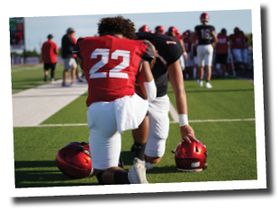 Preseason Scrimmage, Lubbock-Cooper vs  Midland  Photo by: Aaron Baxter