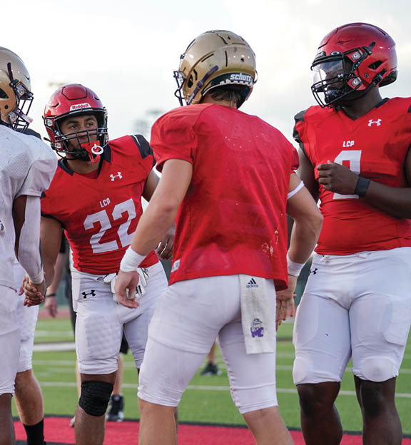 Preseason Scrimmage, Lubbock-Cooper vs  Midland  Photo by: Aaron Baxter