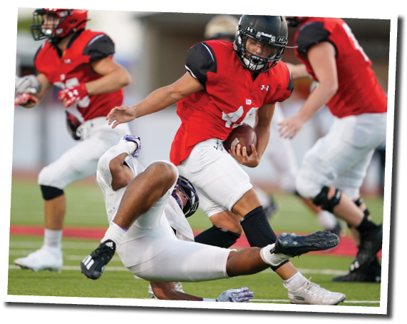 Preseason Scrimmage, Lubbock-Cooper vs  Midland  Photo by: Aaron Baxter