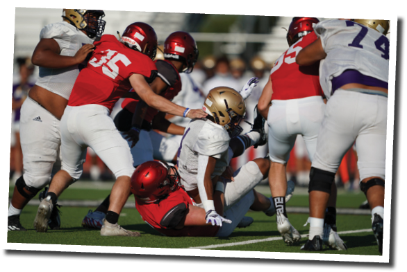 Preseason Scrimmage, Lubbock-Cooper vs  Midland  Photo by: Aaron Baxter