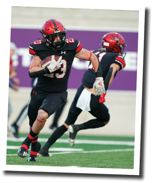 Kyle Lewis returns the opening kickoff  Lubbock-Cooper vs  Grapevine  Photo by: Aaron Baxter