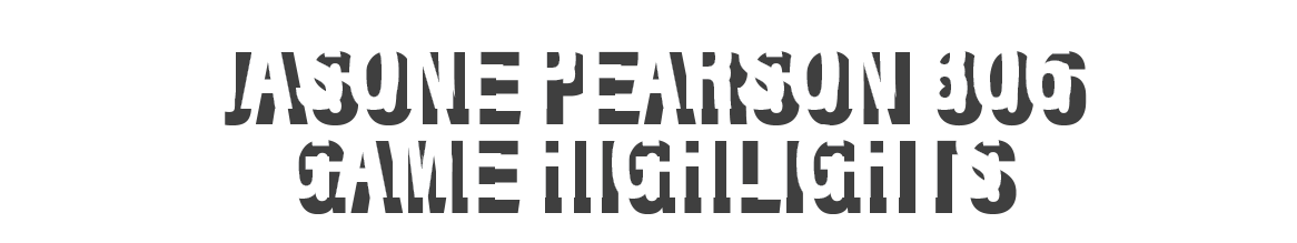 Jasone Pearson 806 game highlights