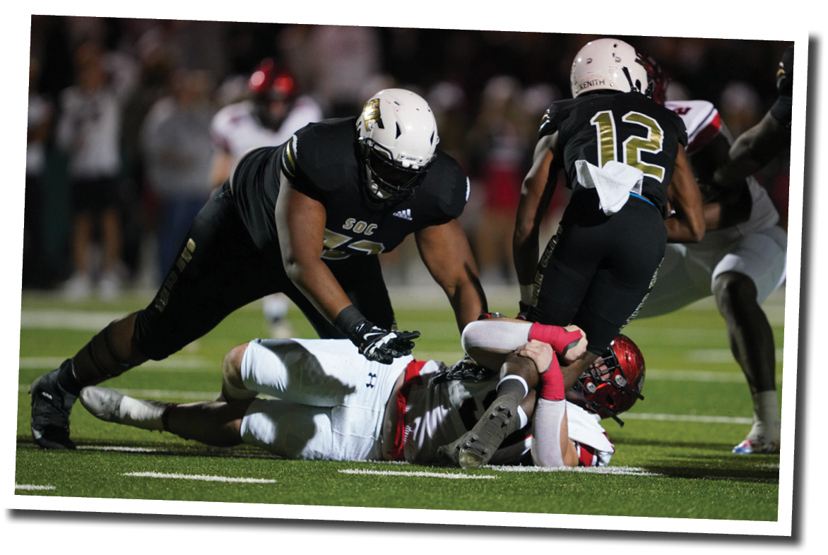 5A Division 2 State Semi-Final, Lubbock-Cooper vs  South Oak Cliff  Photo by: Aaron Baxter