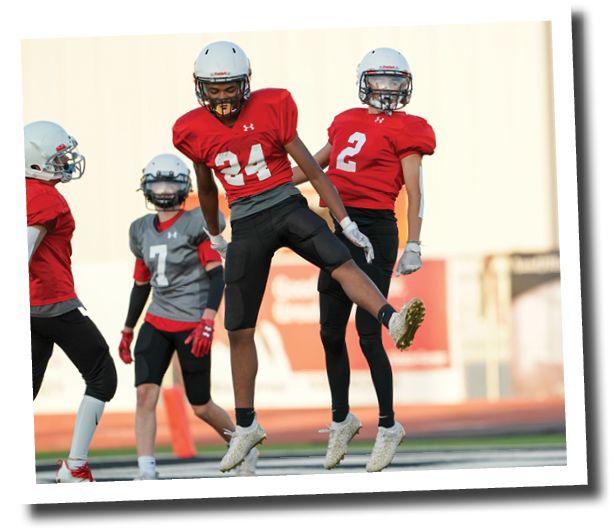  LCMS vs  LBMS, LCP Middle Schools face off  Photo by: Aaron Baxter