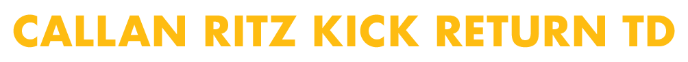 Callan Ritz Kick return TD 