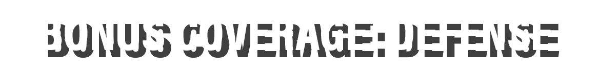 Bonus coverage: defense