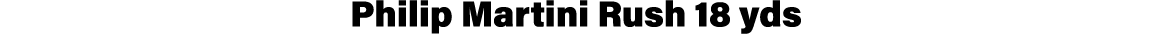 Philip Martini Rush 18 yds