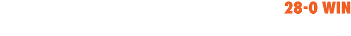 28-0 win vs NORDONIA