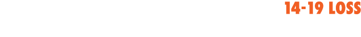 14-19 loss vs NORDONIA