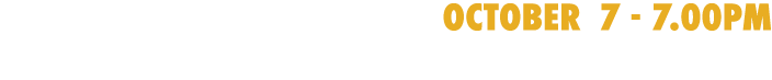october 7 - 7.00pm vs AMERICAN HERITAGE