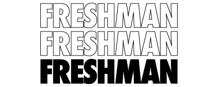 freshman freshman freshman