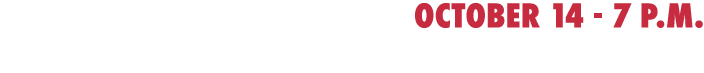 OCtober 14 - 7 p.m. at Key west