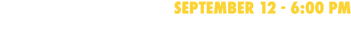 september 12 - 6:00 pm vs penn