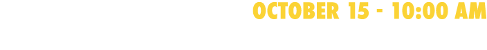 october 15 - 10:00 am vs churubusco