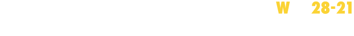 w  28-21 vs lakeland