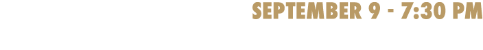 September 9 - 7:30 PM vs HOMEWOOD FLOSSMOOR