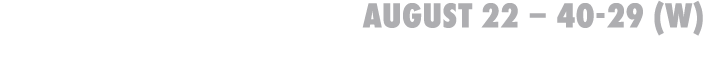 August 22 – 40-29 (W) at Appleton East