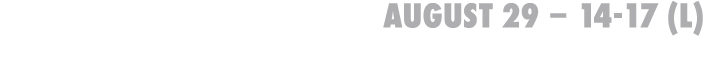 August 29 – 14 17 (L) vs Neenah