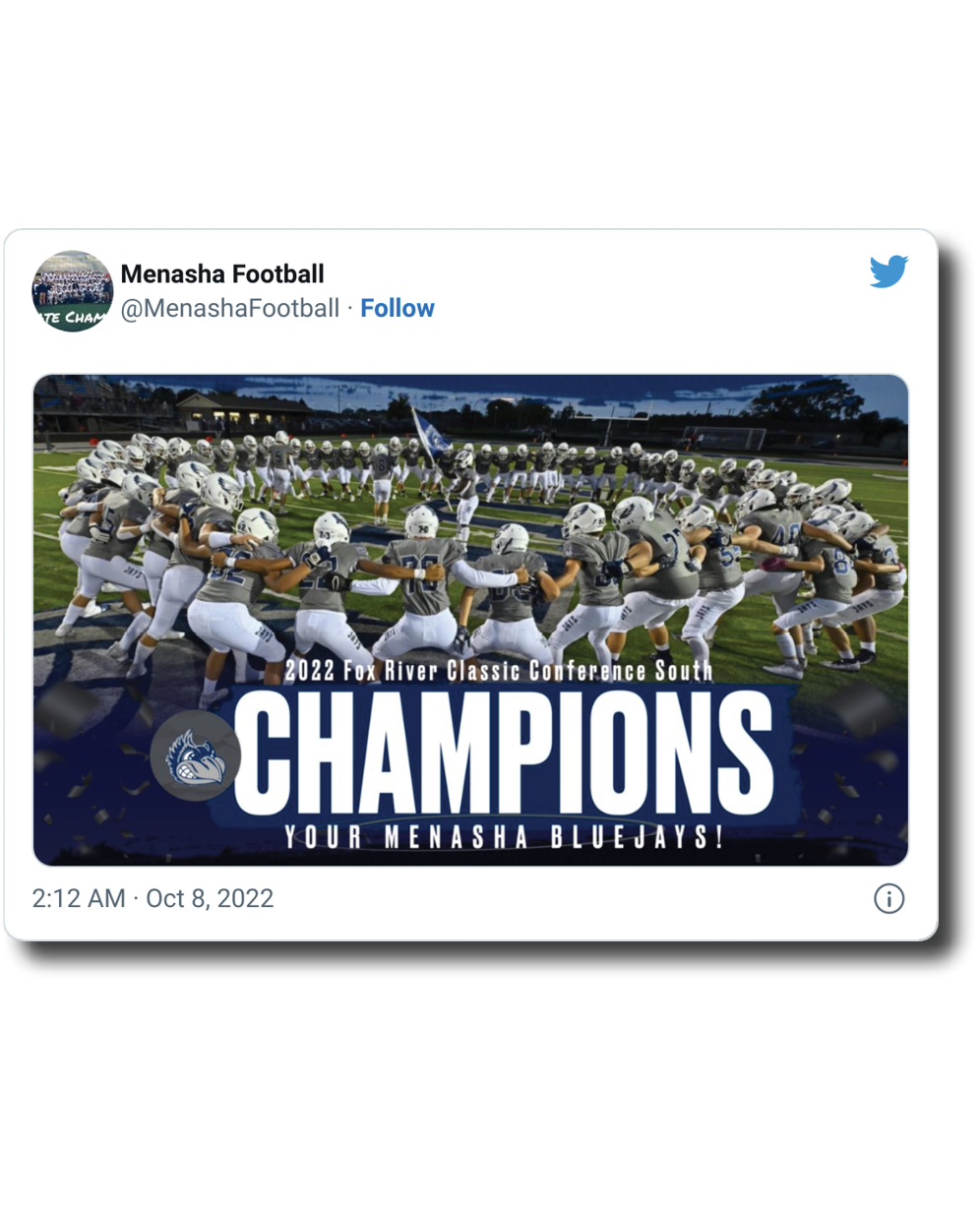 Menasha Football Ch. 8