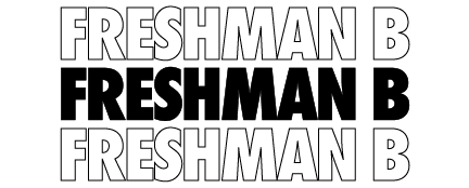 FRESHMAN B FRESHMAN B FRESHMAN B