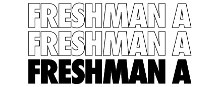 FRESHMAN A FRESHMAN A FRESHMAN A