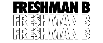 FRESHMAN B FRESHMAN B FRESHMAN B