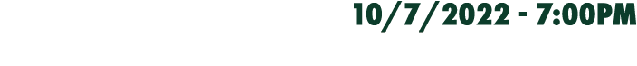 10/7/2022 - 7:00PM vs MT. PLEASANT