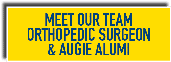 meet our team Orthopedic Surgeon & augie alumi