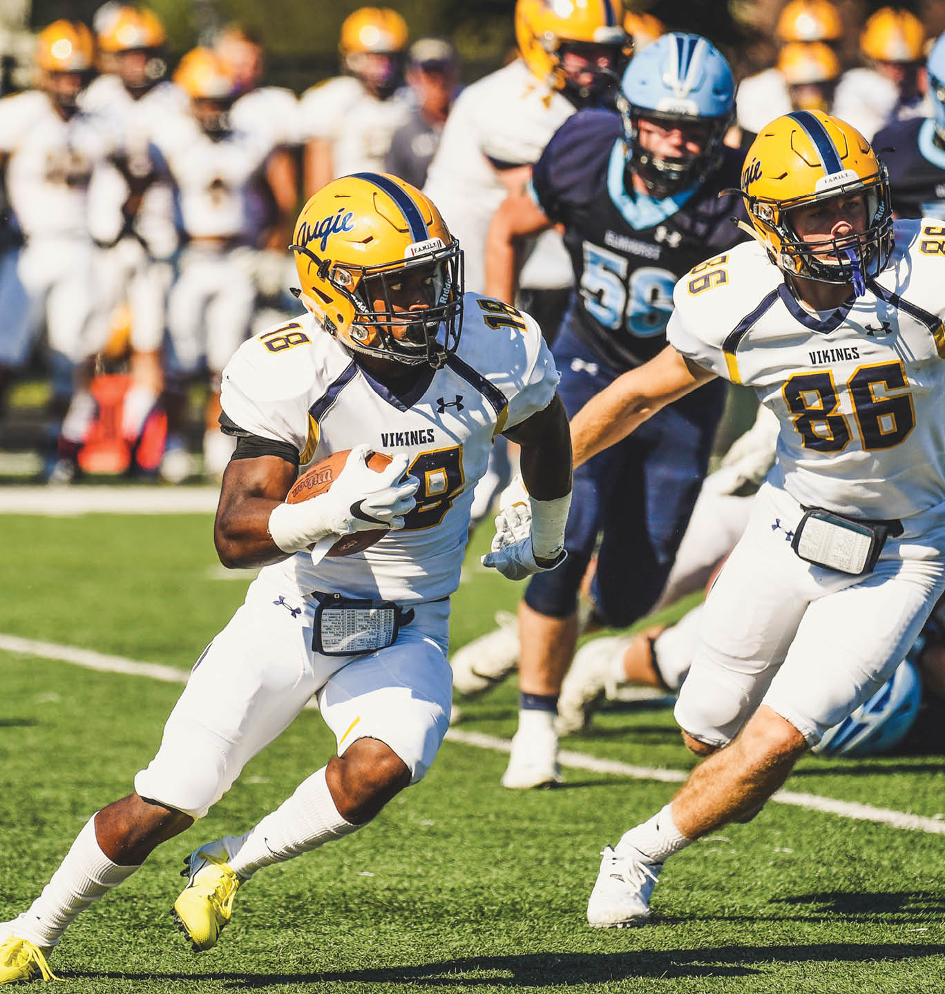 Augustana Football at Elmhurst