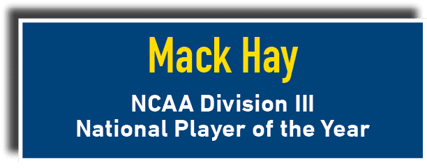 Mack Hay NCAA Division III National Player of the Year 