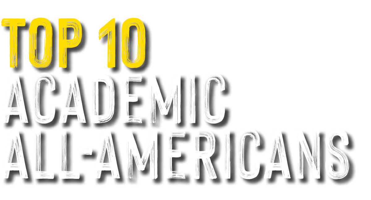Top 10 academic all-americans