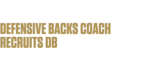 TAVIAN SWANSON Defensive Backs Coach Recruits DB 