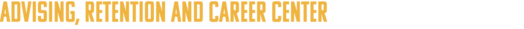 advising, retention and career center