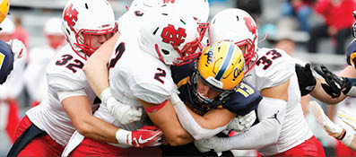 North Central Football at Augustana