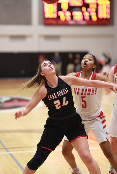 Women's Basketball: Ripon College Red Hawks vs  Lake Forest College Foresters