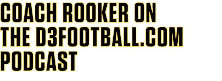 coach rooker on the d3football.com podcast