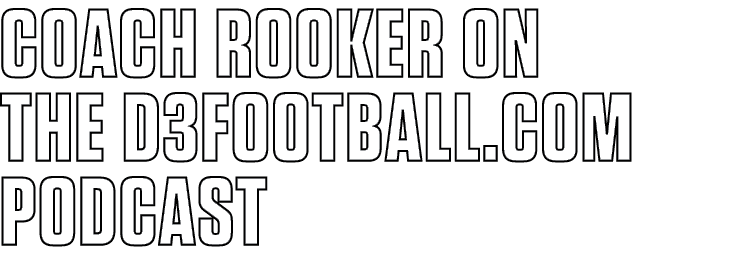 Coach Rooker on the d3football.com podcast